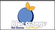 blue orange entouré
