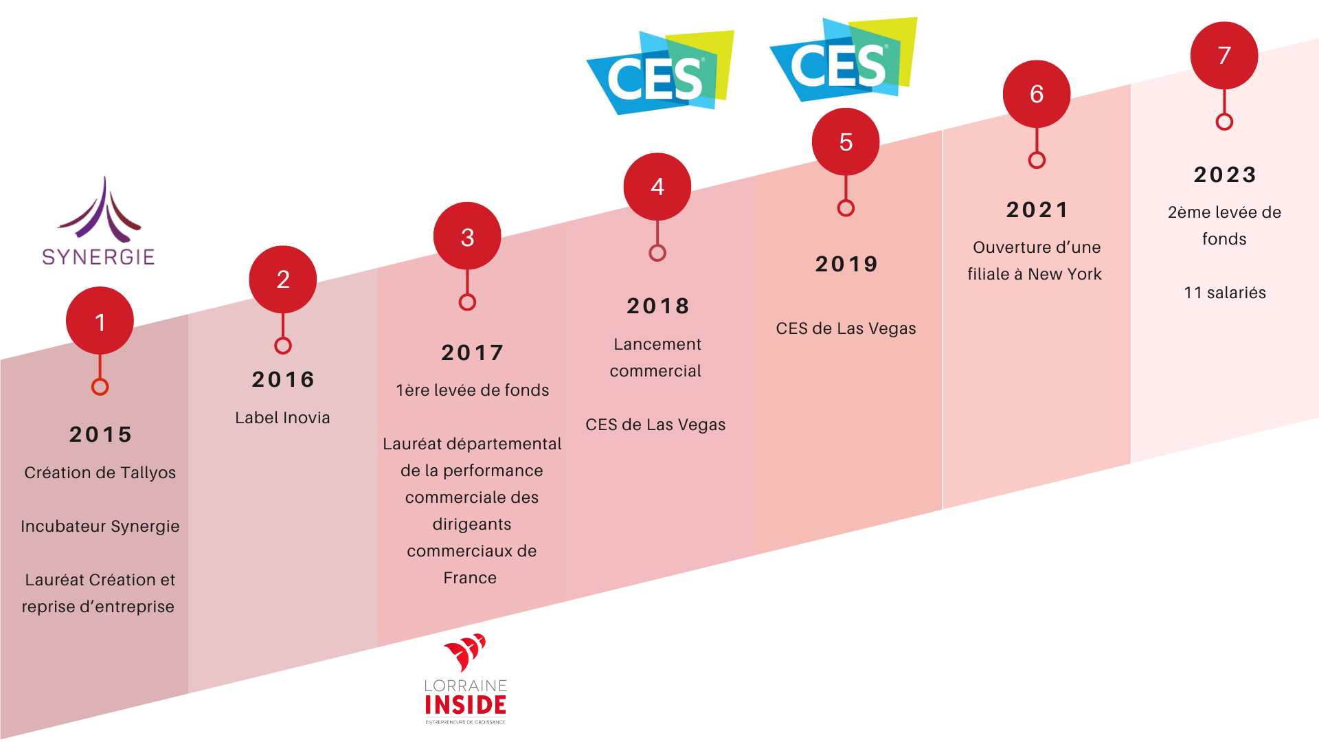 Timeline tallyos